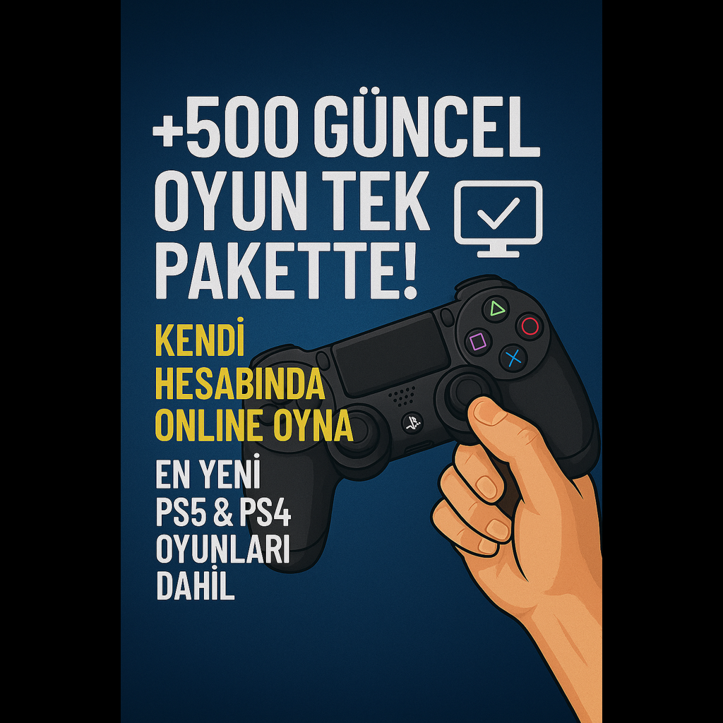 500+ Güncel Oyun Mega Arşiv – PS4 & PS5